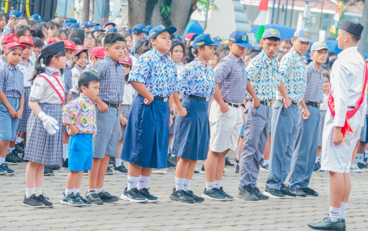 Upacara Bersama Peringatan HUT Mardi Yuana Ke-76