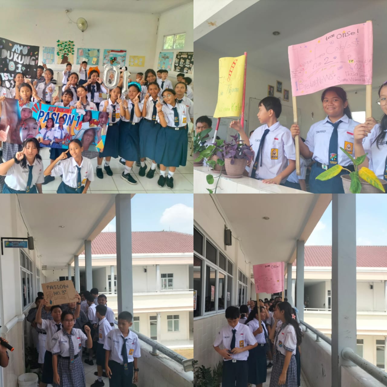 Kampanye Calon Ketua dan Wakil Ketua OSIS