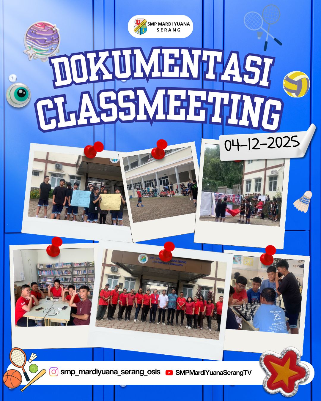 Classmeeting SMP Mardi Yuana Serang